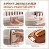 Ventilated Plastic Pet Carrier for Small Dogs and Cats