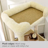 Compact Cat Tree with Space Capsule Hideaway and Elevated Perch