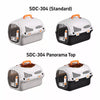 Ventilated Plastic Pet Carrier for Small Dogs and Cats