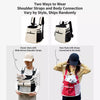 Pet Carrier Backpack for Cats and Small Dogs with Removable Base