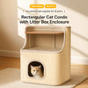 Two-Level Square Sisal Cat Scratching Barrel