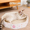 Corrugated Cardboard Cat Scratcher Bed