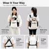 Pet Carrier Backpack for Cats and Small Dogs with Removable Base
