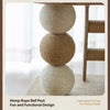 Compact Cat Tree with Sisal Scratching Post, Ladder, and Cat Bed