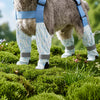 Dog Rain Jumpsuit with Attached Leg Covers