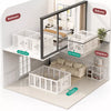 Indoor Pet Playpen with Door