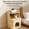 Two-Level Square Sisal Cat Scratching Barrel