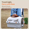 Ventilated Plastic Pet Carrier for Small Dogs and Cats