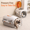 Ventilated Plastic Pet Carrier for Small Dogs and Cats