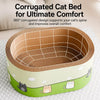 Corrugated Cardboard Cat Scratcher Lounge