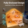 Covered Multi-Level Plastic Cat Condo