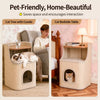 Two-Level Square Sisal Cat Scratching Barrel
