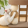 Compact Cat Tree with Sisal Scratching Post, Ladder, and Cat Bed