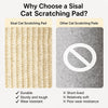 Two-Level Square Sisal Cat Scratching Barrel