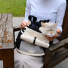 Pet Carrier Backpack for Cats and Small Dogs with Removable Base