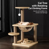 Multi-Level Cat Tree with Cat House and Scratching Post