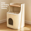 Two-Level Square Sisal Cat Scratching Barrel