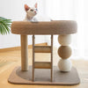 Compact Cat Tree with Sisal Scratching Post, Ladder, and Cat Bed