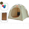 Enclosed Pet Tent Bed for Cats and Small Dogs with Ventilated Design