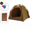 Enclosed Pet Tent Bed for Cats and Small Dogs with Ventilated Design