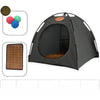 Enclosed Pet Tent Bed for Cats and Small Dogs with Ventilated Design