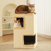 Two-Level Square Sisal Cat Scratching Barrel