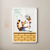 Wall-Mounted Cat Scratching Board