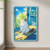 Wall-Mounted Cat Scratching Board