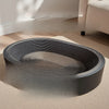 Oval Corrugated Cardboard Cat Scratcher and Lounger