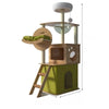 Cat Tree with Scratching Post and Cozy Hideaway
