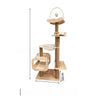 Cat Tree with Scratching Post and Cozy Hideaway