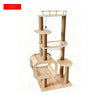 Cat Tree with Scratching Post and Cozy Hideaway