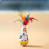 Wobble Cat Toy with Feather Detail