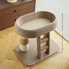 Compact Cat Tree with Sisal Scratching Post, Ladder, and Cat Bed