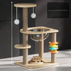Multi-Level Cat Tree with Cat House and Scratching Post