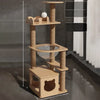Multi-Level Cat Tree with Cat House and Scratching Post