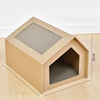 Corrugated Cardboard Cat House & Scratcher