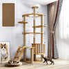 Multi-Level Cat Tree with Hideaway, Scratching Post & Perches