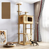 Multi-Level Cat Tree with Hideaway, Scratching Post & Perches