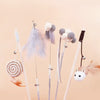 Interactive Cat Teaser Wand Toy