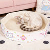 Corrugated Cardboard Cat Scratcher Bed