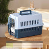 Portable Plastic Pet Carrier for Cats and Small Dogs