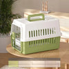 Portable Plastic Pet Carrier for Cats and Small Dogs