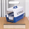 Portable Plastic Pet Carrier for Cats and Small Dogs