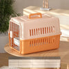 Portable Plastic Pet Carrier for Cats and Small Dogs